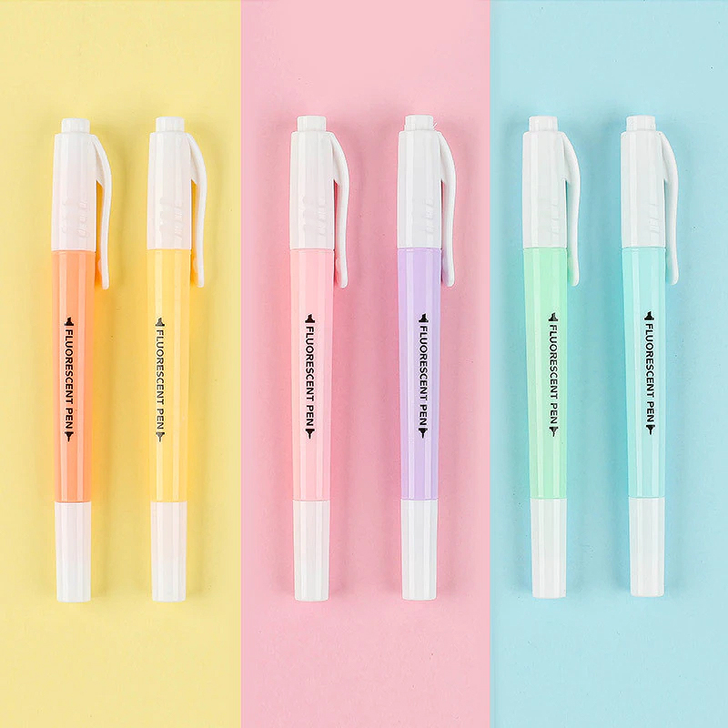 Candy/Pastell Textmarker 6er-Set