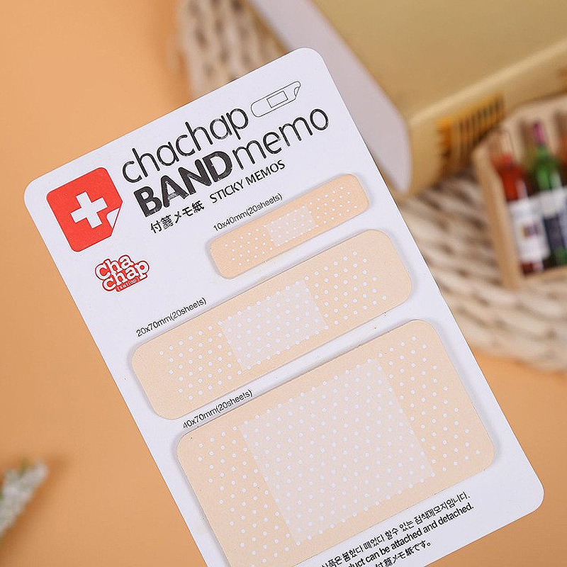Pflaster Haftnotizen Set, 60 Blätter