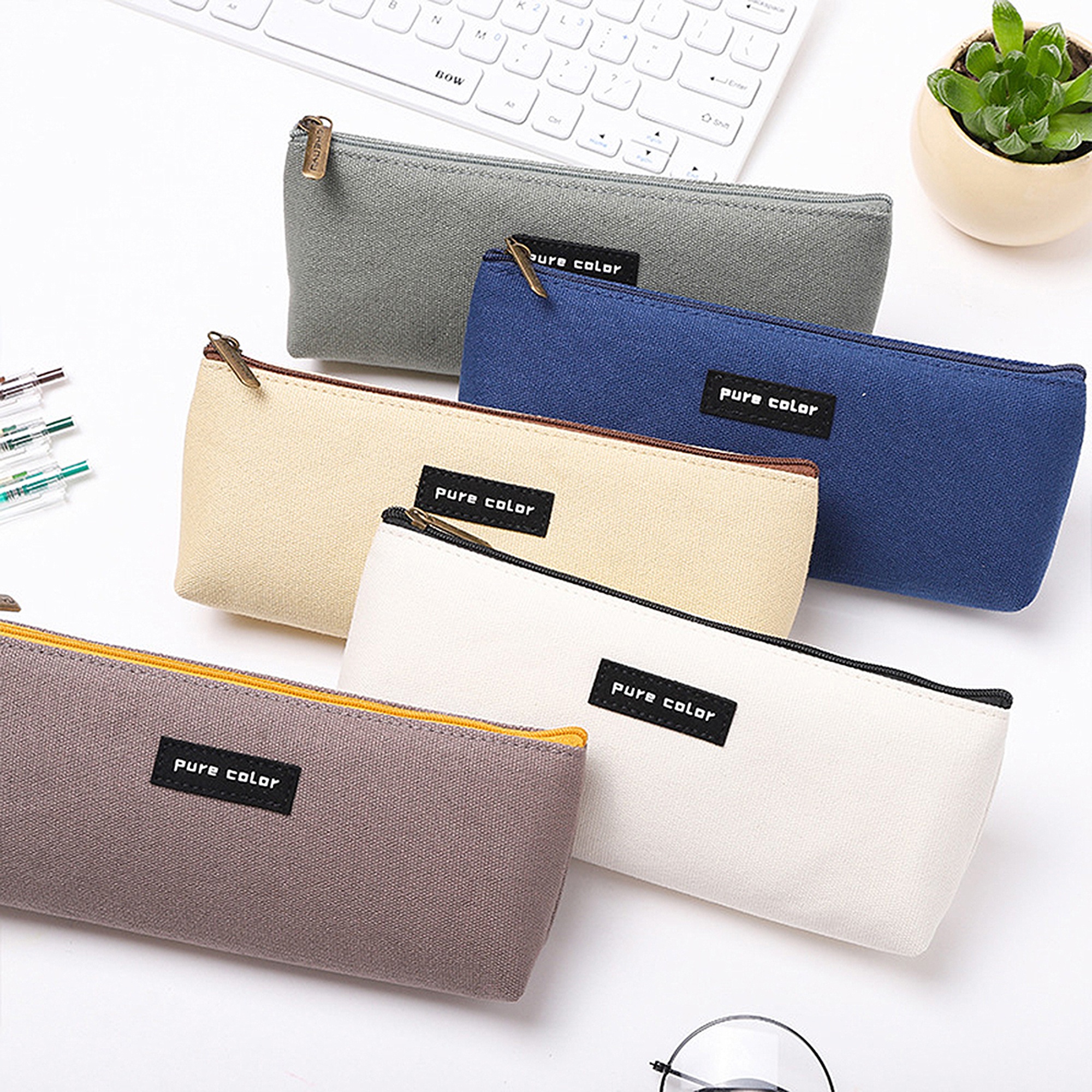 Federmäppchen aus Canvas – Minimalistisches und Robustes Design