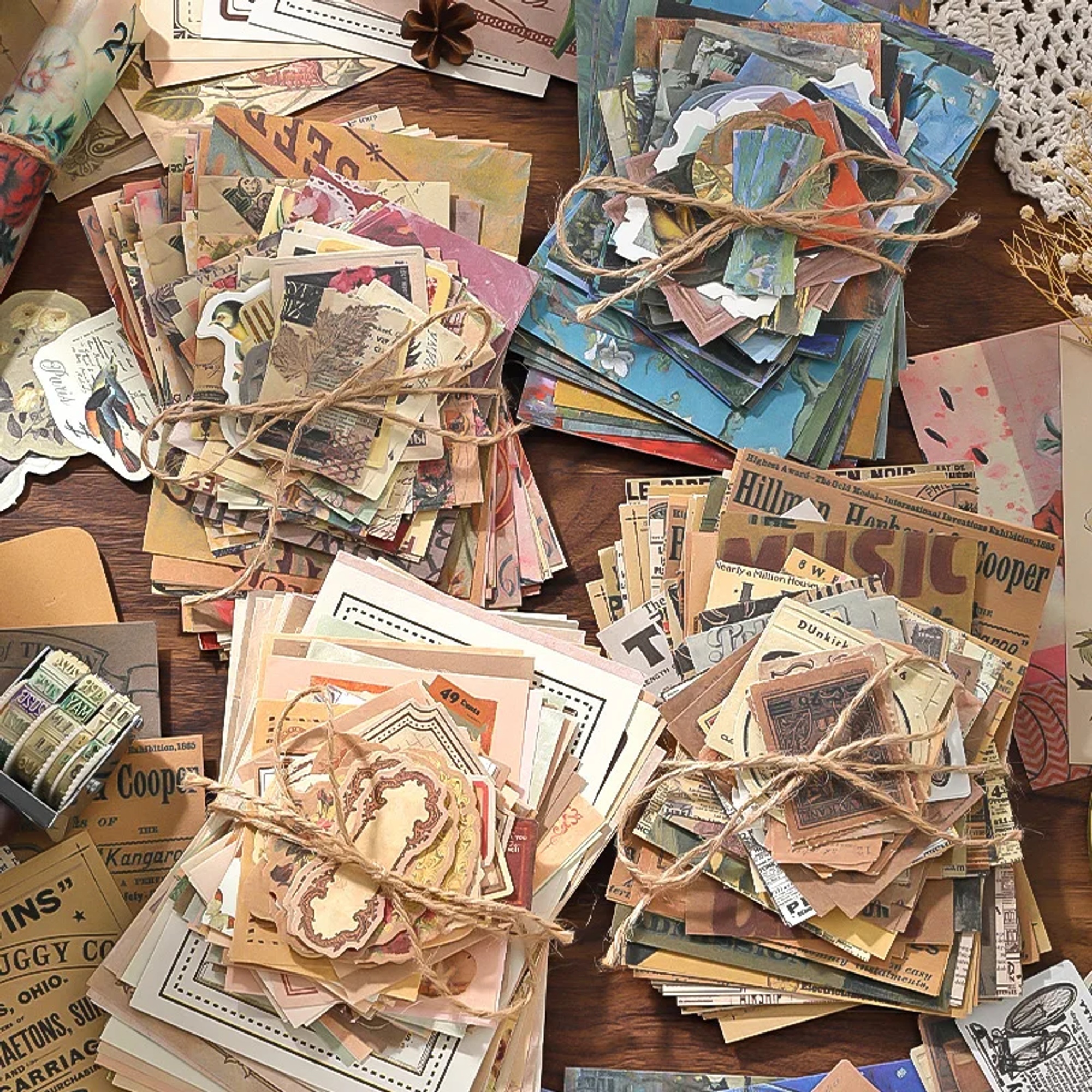 Scrapbooking Sticker Set – 100 Teile