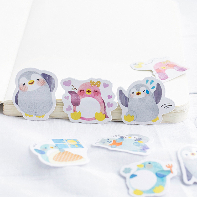 Kawaii Pinguine Sticker