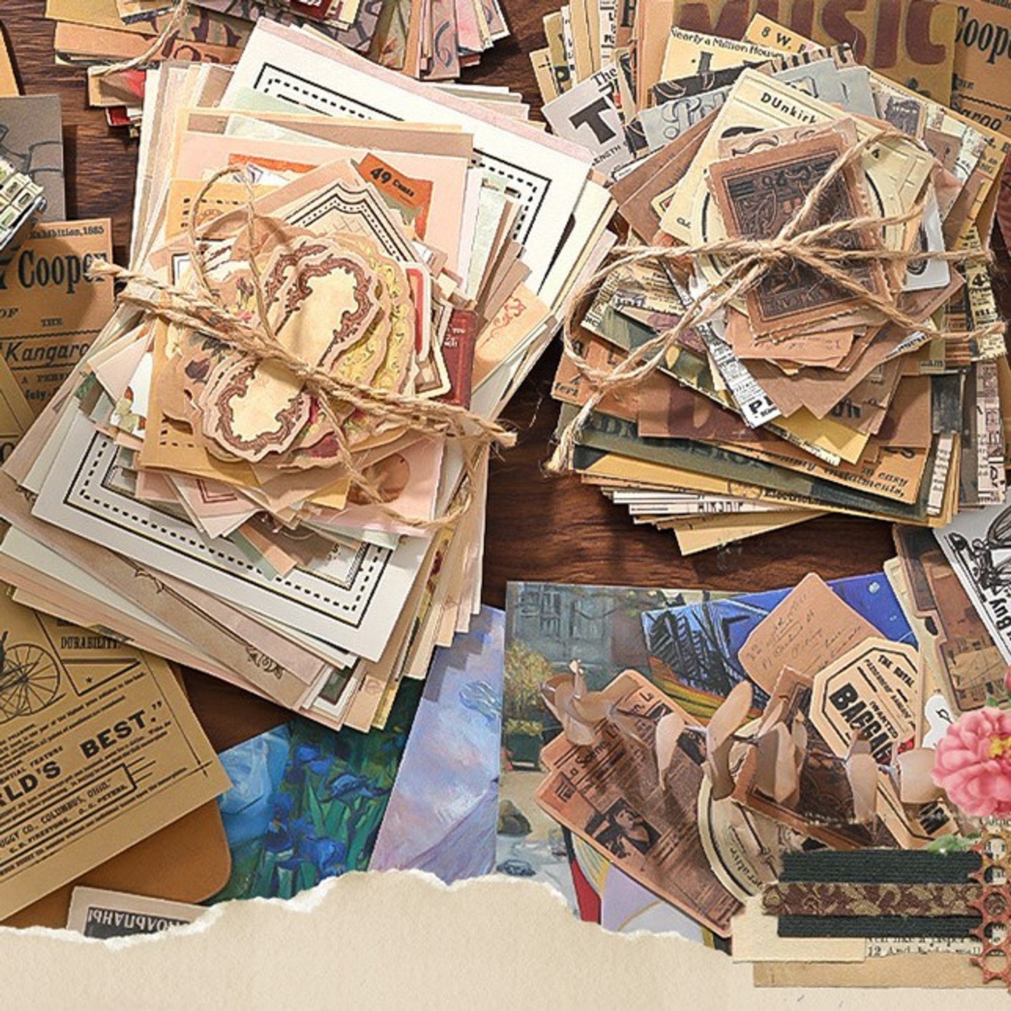 Scrapbooking Sticker Set – 100 Teile