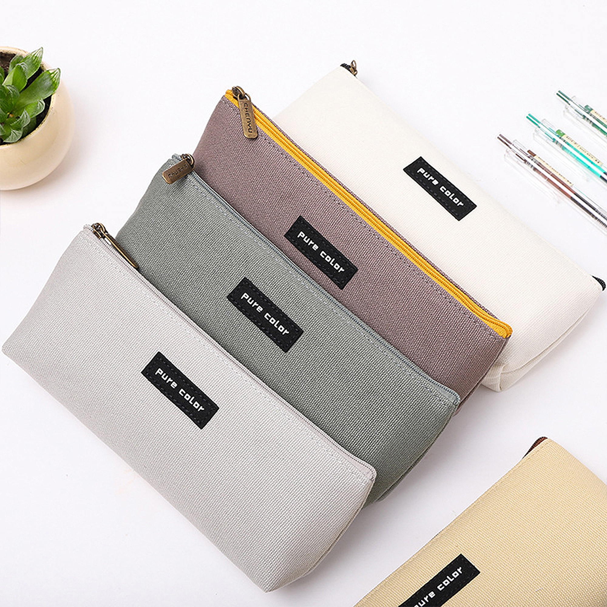 Federmäppchen aus Canvas – Minimalistisches und Robustes Design