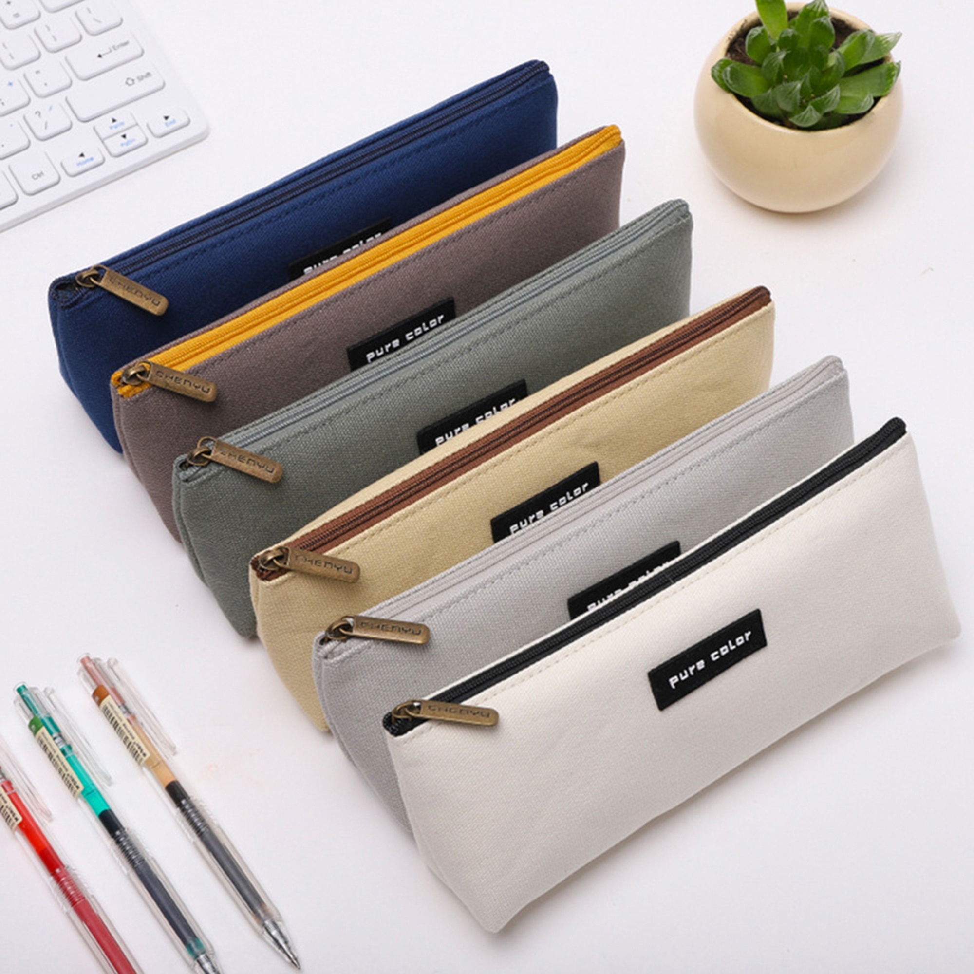 Federmäppchen aus Canvas – Minimalistisches und Robustes Design