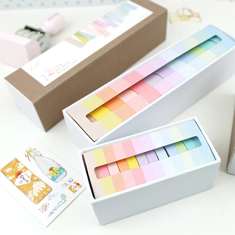 Washi Tape 12er-Set - "Macaron"