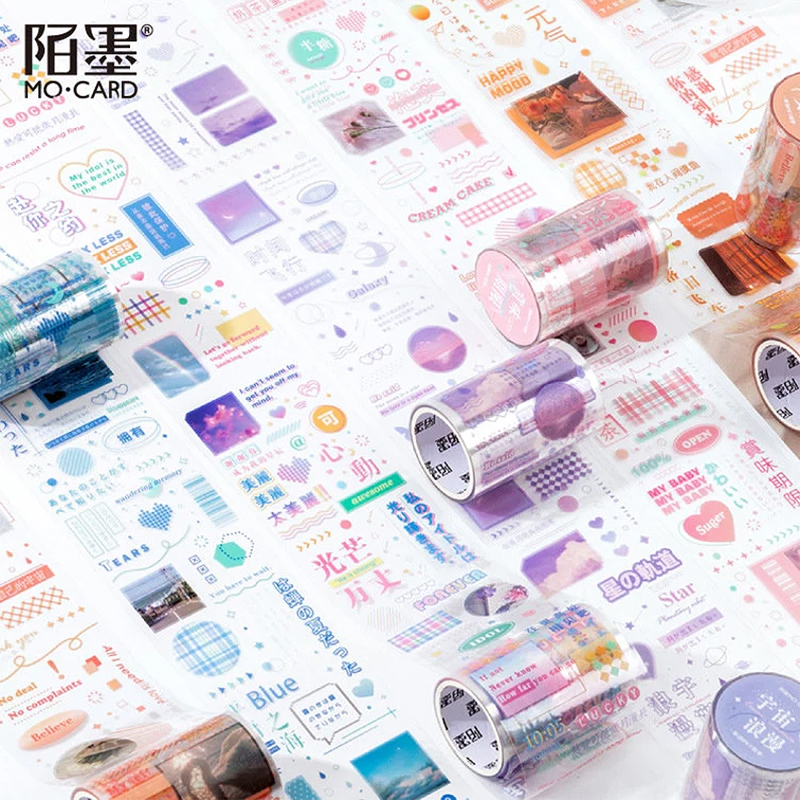 Transparente Washi Tapes